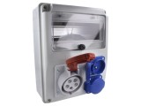 Tablou electric IP44 pentru perete - ABS - PG16