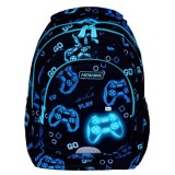 Cumpara ieftin Ghiozdan cu 3 compartimente, AstraBag, Go Playing