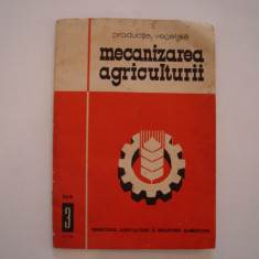 Revista Productia vegetala. Mecanizarea agriculturii, anul XX, nr. 3 -iulie 1976