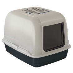 Toaleta pentru pisici BELLA MAXI negru - 65,5x50x47cm foto