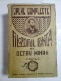 Opere complete - FILOZOFUL CONTA - de OCTAV MINAR