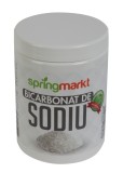 Bicarbonat de Sodiu Alimentație SPRINGMARKT, Fără Aluminiu, 1kg - Remediu Natural Arsuri, Stomac, Balonare