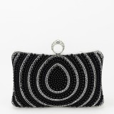 Cumpara ieftin Geanta clutch negru cu perle BYH-866 07