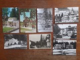 Lot 12 carti postale vintage cu Statiunea Borsec / CP1, Circulata, Printata