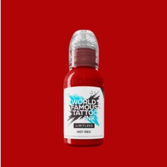 Tusuri Tatuaje - Culori WORLD FAMOUS 30 ml - Hot Red