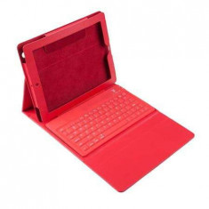 Tastatura tableta 9.7 inch bluetooth rosie foto