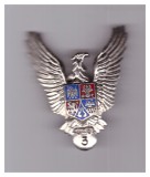 Insigna de pilot cls. 3, Romania dupa 1990, impecabila