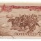 URSS - A 50-a aniversare a primei armate de cavalerie, 1969 - obliterata