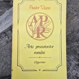 Arta prozatorilor romani - Tudor Vianu
