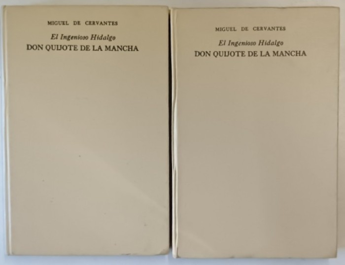 EL INGENIOSO HIDALGO DON QUIJOTE DE LA MANCHA , TOM. I-II de MIGUEL DE CERVANTES , ILLUSTRADO POR JUAN MOREIRA , 1974