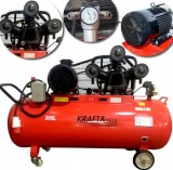 Compresor aer comprimat trifazic trifazat 300L 380V 12.9CP 1460L min 8bar 3 pistoane(KD1411)