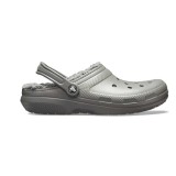 Saboti Crocs Classic Lined Clog Gri - Slate Grey/Smoke