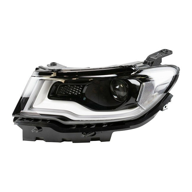 Far Jeep Compass, 06.2017-, partea Stanga, cu lumina timp de zi tip LED; HB3; electric; cu motor, TYC