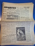 ziarul sportul popular 7 aprilie 1966