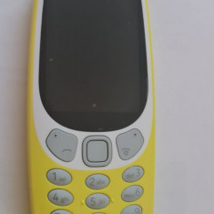 Telefon Nokia 3310 galben reconditionat