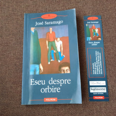 Eseu despre orbire - Jose Saramago