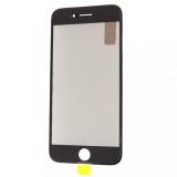 Geam Sticla OCA + Rama + Polarizator iPhone 8 Negru - Display Telefon