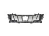 Grila bara protectie, spoiler Peugeot 2008/E-2008, 11.2019-01.2024, montare fata, negru; centru, RapidAuto