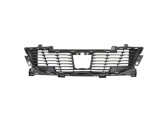 Grila bara protectie, spoiler Peugeot 2008/E-2008, 11.2019-01.2024, montare fata, negru; centru, RapidAuto