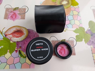 DEITZ INFRA Deluxe Super Wide Macro Lens 0,42 + ADAPTOR 62 mm MADE IN JAPAN foto