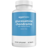 Supliment Alimentar, Amazon Basics, Glucozamina, Condroitina, pentru Sustinerea Articulatiilor, 90 tablete