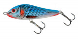 Salmo Wobler Rattlin&amp;#039; Slider Sinking 8cm Bleeding Blue Shad