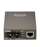 MEDIA CONVERTOR D-LINK, RJ45 10/100Base-TX la 100Base-FX SC Single-Mode Media Converter (15 km) &quot;DMC-F15SC&quot;( include timbru verde 0.5 Lei )