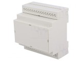 Carcasă pentru șină DIN ABS gri 90,2x83,6x57,5mm