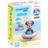 Playmobil 1.2.3 Aqua Disney - Excursie la plaja cu Minnie
