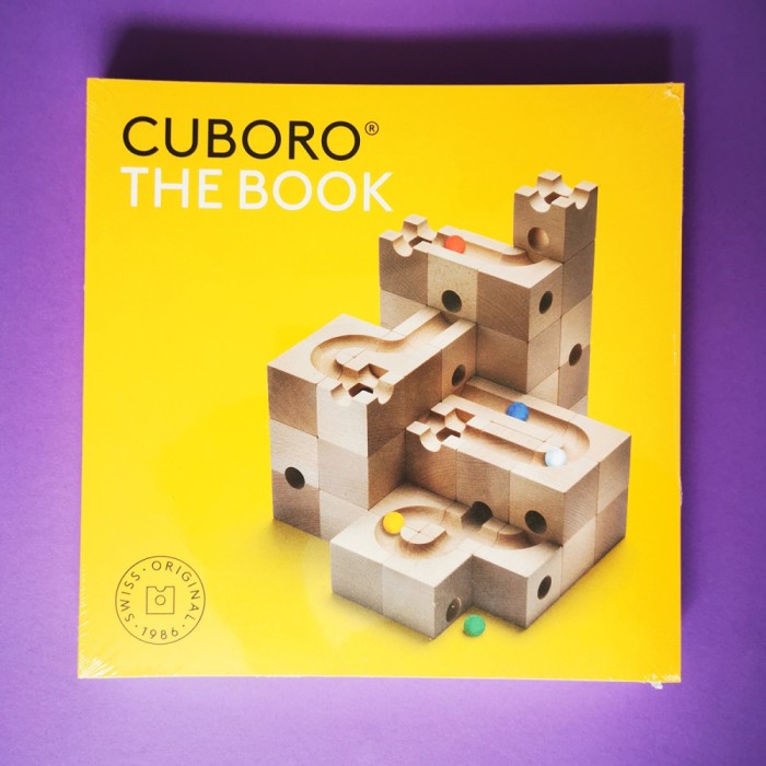 Carte CUBORO The Book marble run system jocuri lemn cu bile sticla Noua