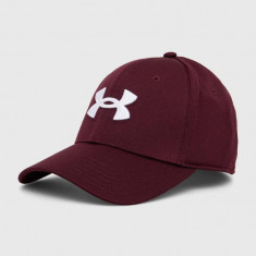 Under Armour sapca culoarea bordo, cu imprimeu