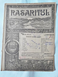 Revista Rasaritul, anul III, nr.1-4/1920 (din cuprins, versuri de V.Militaru)