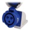 Conector Alimentare AC 32A IP67 Mamă