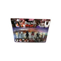 Set Toaletă, 6 Figurine, multicolor, 9cm