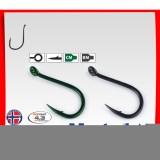 Carlig Crap XV2 Chodda Ochi Nichel Negru Nr.4, Mustad