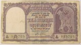 Cumpara ieftin CY - 10 rupees rupii 1957 India / circulata / mai RARA