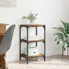 VidaXL Dulap pentru cărți Lemn vechi 40 x 33 x 71 cm Lemn compozit