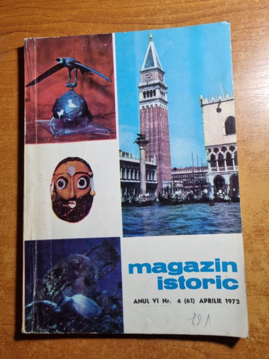 revista magazin istoric aprilie 1972