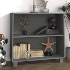 vidaXL Servantă &bdquo;HAMAR&rdquo;, gri &icirc;nchis, 85x35x80 cm, lemn masiv pin 340502
