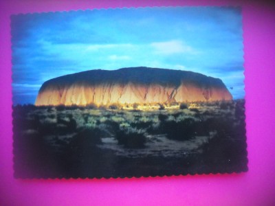 HOPCT 7032 AYERS ROCK . -AUSTRALIA-OCEANIA-CIRCULATA foto