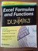 Excel Formulas and Functions for Dummies - Ken Bluttman, Engleza, IT, 2013, Brosata