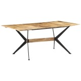 Cumpara ieftin Masa de bucatarie, 180x90x76 cm, lemn masiv de mango