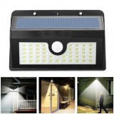 Lampa 45LED Incarcare Solara cu Senzor de Miscare si Lumina, On/Off