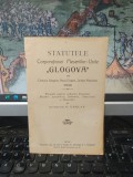 Statutele Corporațiunei Meseriilor Unite Glogova din com. Glogova, pl. Cloșani, jud. Mehedinți, formată de &icirc;nvățătorul G. V&acirc;rlan, T&acirc;rgu Jiu 1910, 194