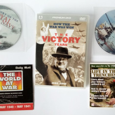 5 DVD-uri Razboi WW Infanterie Marină WAR fotografii militara Royal Navy RAF D1
