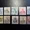Germania 1902, Timbre cu inscriptia &quot; DEUTSCHES REICH&quot; , Mi 68-77 (T43)