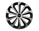 Cumpara ieftin Set 4 capace roti Fame Gri-Negru cu inel R14, pentru gama auto Smart, Autohelix MSA