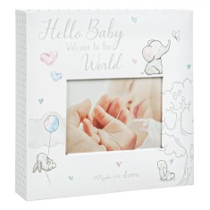 Album Foto, Model Elefant, Dimensiune 22.5x22cm, Capacitate 200 Poze, Multicolor