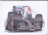 Bnk div Lola-Ford B2K/00 F1 - afis / poster / print - KoolArt 458