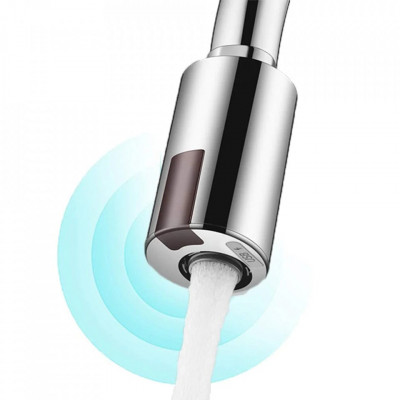 Cap robinet Smart cu senzor de miscare, cromat foto